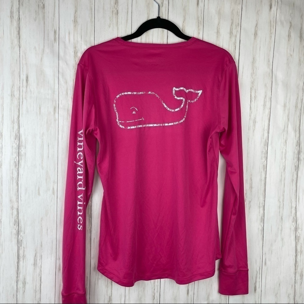 Vineyard Vines Performance pink long sleeve - Picture 5 of 7